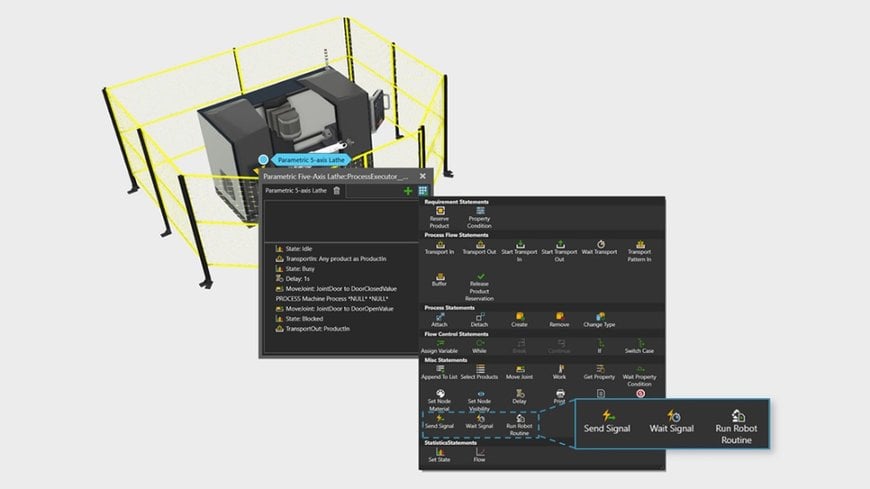 Siemens S7 PLC Connectivity (only available in Visual Components Premium)